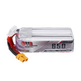 Batteria Lipo Gaoneng 15.2V 650mAh 60C 4S HV 4.35V con connettore XT30 per Beta85X Whoop FullSpeedRC MiniPusher Micro Cinewhoop