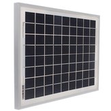 10W 12V Enerji Solar Panel Batarya Şarj Cihazı Polikristalin 340x250x17mm
