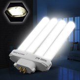 Ampoule fluorescente blanche pure compacte de tube de quadruple d'AC220V 27W pour la décoration à la maison d'intérieur