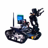 Xiao R DIY Tank Carro Robô Inteligente com Controle de Vídeo Wi-Fi e Tela para 2560
