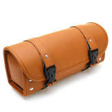 Универсальная коричневая сумка для инструментов из искусственной кожи на переднем и заднем сиденье мотоцикла