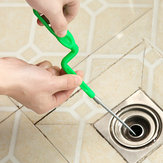 Depilação a drenagem ferramenta tubo de dragagem cozinha gancho limpador de esgoto afundar ferramenta de limpeza 