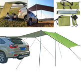 210D Oxford tissu côté voiture auvent sur le toit tente imperméable UV-preuve pare-soleil auvent Camping en plein air voyage