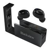 Blackview AirBuds 2 Écouteurs Sans Fil Bluetooth 5.0 Casque Stéréo Étanche TWS Assistant Vocal Dynamique 8mm avec Boîte de Charge Microphone