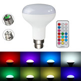 E27 / B22 RGBW 10W LED Glühlampen Bunte Globus Lampe + Fernbedienung AC85-265V