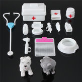 New 14PCS Mini Equipment Toys For Fashion Doll House Accessories 