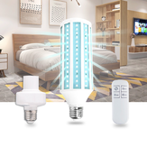 E27 AC85-265V 60W UV Germicidal Lamp Disinfection LED Bulb Ozone Disinfection Light with Socket Remote Control