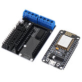 Плата разработки V2 ESP8266 + дополнительная плата для драйвера WiFi для узла IOT NodeMcu ESP12E Lua L293D Geekcreit для Arduino - продукты, которые работают с официальными платами Arduino