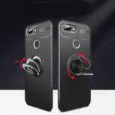 Bakeey™ Schokbestendige dunne achterkant beschermhoes met vinger ringhouder voor Xiaomi Mi8 Lite Niet origineel