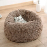 سرير قطة كلب مستدير بحجم 4 سرير مريح للحيوانات الأليفة مخبئ نائم