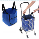 Carrinho de supermercado organizador de compras sacola ecológica estender carrinho de compras reutilizável bolsa dobrável