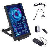 3.5 Inch IPS TYPE-C Secondary Screen CPU GPU RAM HDD Monitoring USB Display Freely AIDA64 for Mini ITX Case Support Raspberry Pi With RGB Breathing Light Optional Accessories