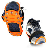 На открытом воздухе Crampon 10 Зуб-гиацинт Нескользящие чехлы для обуви Пешие прогулки Восхождение Cty Claw Chain