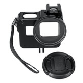 Aluminum Alloy Protective Case Housing Frame 52MM VU Lens Cap for GoPro Hero 7 6 5 Action Camera