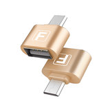 FANBIYA Aluminiumlegierung Micro USB auf USB 2.0 OTG Adapter für Samsung HUAWEI 