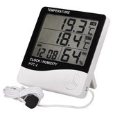 Indoor And Outdoor Electronic Temperature Hygrometer Multi - Function Alarm Clock