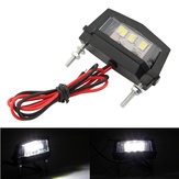 12V LED rendszámtábla világítás motorkerékpárhoz Honda/Kawasaki/Yamaha/Suzuki