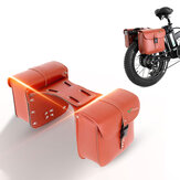 CMACEWHEEL Y20/GW20用の美しい防水取り外し可能なテールバッグマウンテンバイク電動スクーターリアシートストレージバッグ自転車バッグ