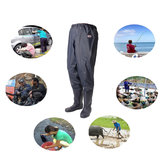 Αδιάβροχα παντελόνια unisex με μπότες, αδιάβροχα παντελόνια για την αλιεία και την κυνήγι ψαριών