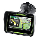 Navegação GPS à prova d'água para motocicletas e carros com touchscreen de 4,3 polegadas e 8 GB de armazenamento