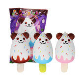 Медвежатина Sanqi Elan Bear Ice-lolly Скользкий размером 12 * 5,5 см с медленным восходящим мягким игрушечным упаковкой