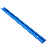 Riel en T de aleación de aluminio de 300-600 mm para herramienta de carpintería en banco de trabajo o mesa de enrutador