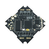 NameLessRC AIO412 F4フライトコントローラー AIO OSD BEC＆内蔵12A BL_S 2-4S ESC、Tinywhoop FPVレーシングドローン用
