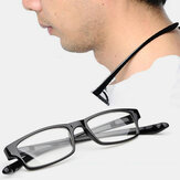 Gafas de Lectura Unisex Colgantes Portátiles de Fácil Transporte con Patas Elásticas Expansibles para Presbicia