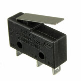 10 stks 5A 250 V 3 Pin Tact Micro Schakelaar Gevoelige Microschakelaar Micro Schakelaars Handvat KW11-3Z Eindschakelaar  