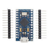 3pcs Pro Micro 5V 16M Mini Leonardo Placa de Desenvolvimento de Microcontrolador Geekcreit para Arduino - produtos que funcionam com placas Arduino oficiais