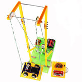 Modelo de brinquedos educativos para montar DIY Elevador elétrico RC