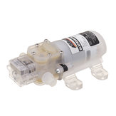 Bomba de água de diafragma autoescorvante ABS de grau alimentício de 60W, 12V com interruptor