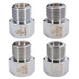 كروم CO2 Cylinder Joints Regulator مشترك كهربائي Connector Aquarium W21.8 To G5/8 M22x1.5 To 22x1.5 