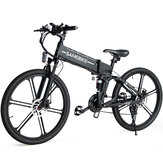 [EU Direct] SAMEBIKE LO26-II Electric Bike 10Ah 48V 500W 26 Inches Moped Electric Bike Smart Folding Bike 80km Mileage Max Load 100-150kg With EU Plug Dual Dics Brake