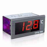 Mini -50 ° C - 110 ° C 220V LED Dijital Sıcaklık Panel Ölçer Termometre ile Sensör