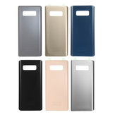 Back Glass Battery Cover With Camera Lens Frame for Samsung Galaxy Note 8 