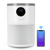 BlitzHome BH-AP2501 Air Purifier Smart WiFi and PM2.5 Monitor H13 True HEPA Filter Filtration System Cleaner Odor Eliminators Ozone Free Remove 99.97% Pet Allergies Dust Auto Mode Alexa & Google Home Control