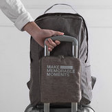 Honana HN-TB5 Összecsukható utazó tároló hátizsák bőröndhöz, poliészter táska