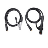 200A Groud Welding Earth Clamp Clip Welding Gun Set for Mig Tig ARC Welding Machine 1.5M Cable 10-25 Plug Professional