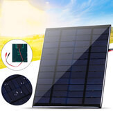 10W napelem klipszekkel, polikristályos szilícium napelem, IP65 hordozható vízálló kültéri kempinghez és utazáshoz.