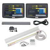 2/3 Axis Grating Digital Milling Readout Electronic Scale Lathe Linear Machine or 3 Linear Scale
