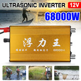 68000W DC 12V 35A Ultrasonic Inverter High Power Electronic Fisher Electronic Fishing Machine Safe with 12 Intelligent Security Protections