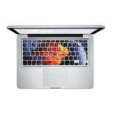 Macbook Pro 13 15 İnç için PAG Hyperlight PVC Klavye Kabarcıklı Free Self-adhesive Decal
