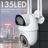 HD 1080P biztonsági IR kamera WiFi vezeték nélküli kültéri otthoni vízálló intelligens IP CCTV kamera