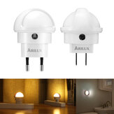1X 2X 3X 5X ARILUX® 360 Lâmpada LED Noturna de Parede Plug-in com Sensor de Luz Inteligente Rotação de 360 Graus para Quarto