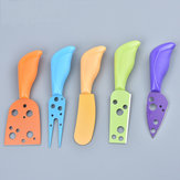 5PCS Stainless Steel Cheese Knives Cutters Shovel Fork Food Dinnerware Kitchen Accessories