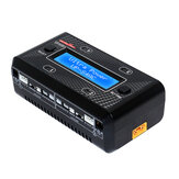 Cargador de batería Ultra Power UP-S4AC 4x7W 1A AC/DC 1S-2S LiPO/LiHV 2S-6S NiMH/NiCd con conectores SM XH Micro MX JST mCPX