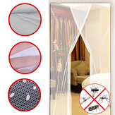 24xdiy lutte contre la fenêtre moustique ravageur rideau porte filet à mailles voilage protecteur de 83 pouces