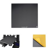 235*235mm Ultrabase Siyah Karbon Silikon Kristal Cam Isıtıcı Yatak Platformu Ender-3 3D Yazıcı Parçası