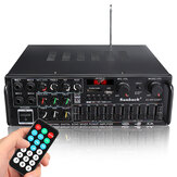 Sunbuck bluetooth Stereo förstärkare 2-kanals HiFi ljudförstärkare Fjärrkontroll USB SD FM 220V EU-uttag